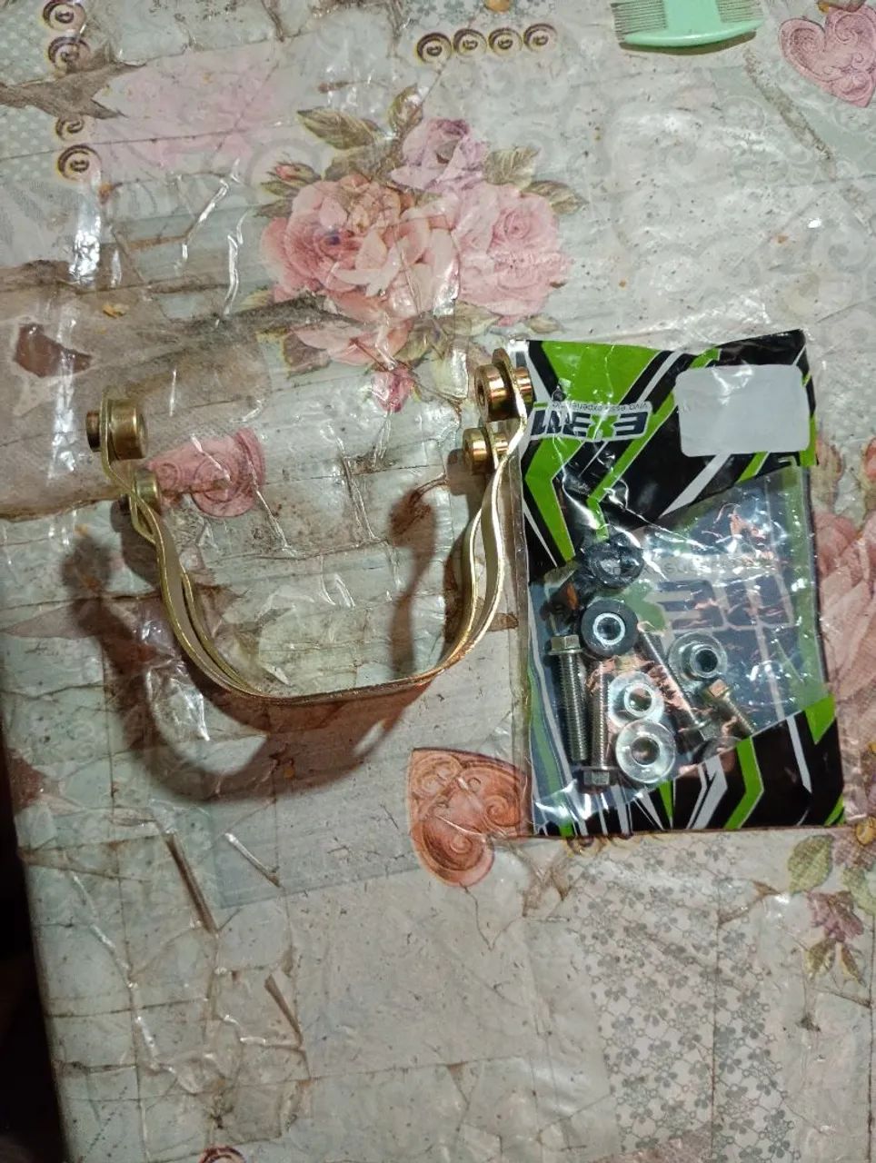 Suporte dianteiro completo da fan 125 - Foto 5