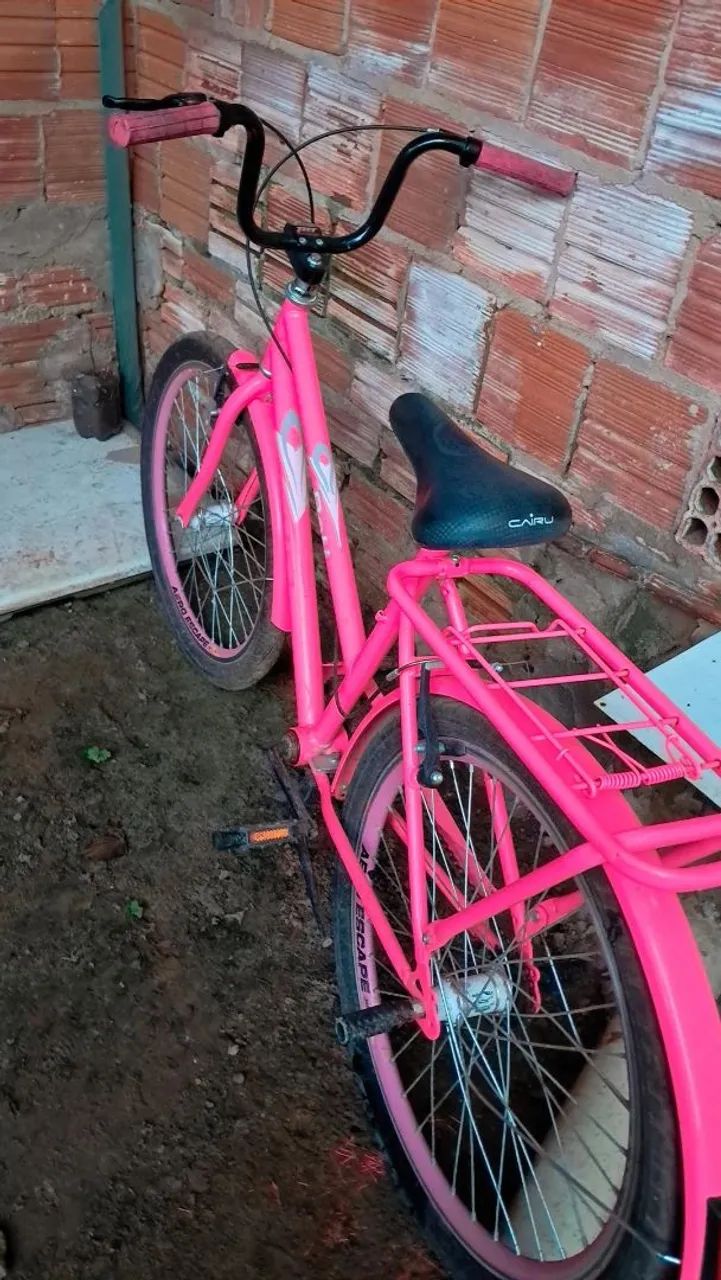 Bicicleta rosa