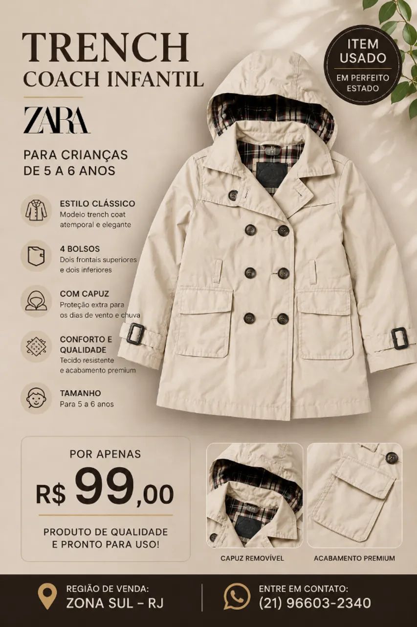 Sobretudo Zara