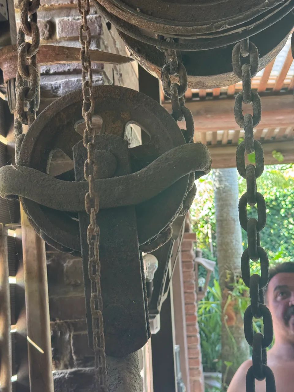 Talha de Ferro - Peça Rara Vintage para decoração ou museu - Foto 2