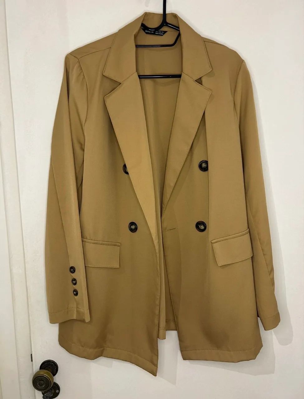 blazer shein alfaiataria alongado p
