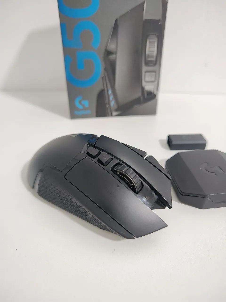 Mouse Gamer Logitech G502 Lightspeed Wireless com Caixa e Acessórios - Foto 4