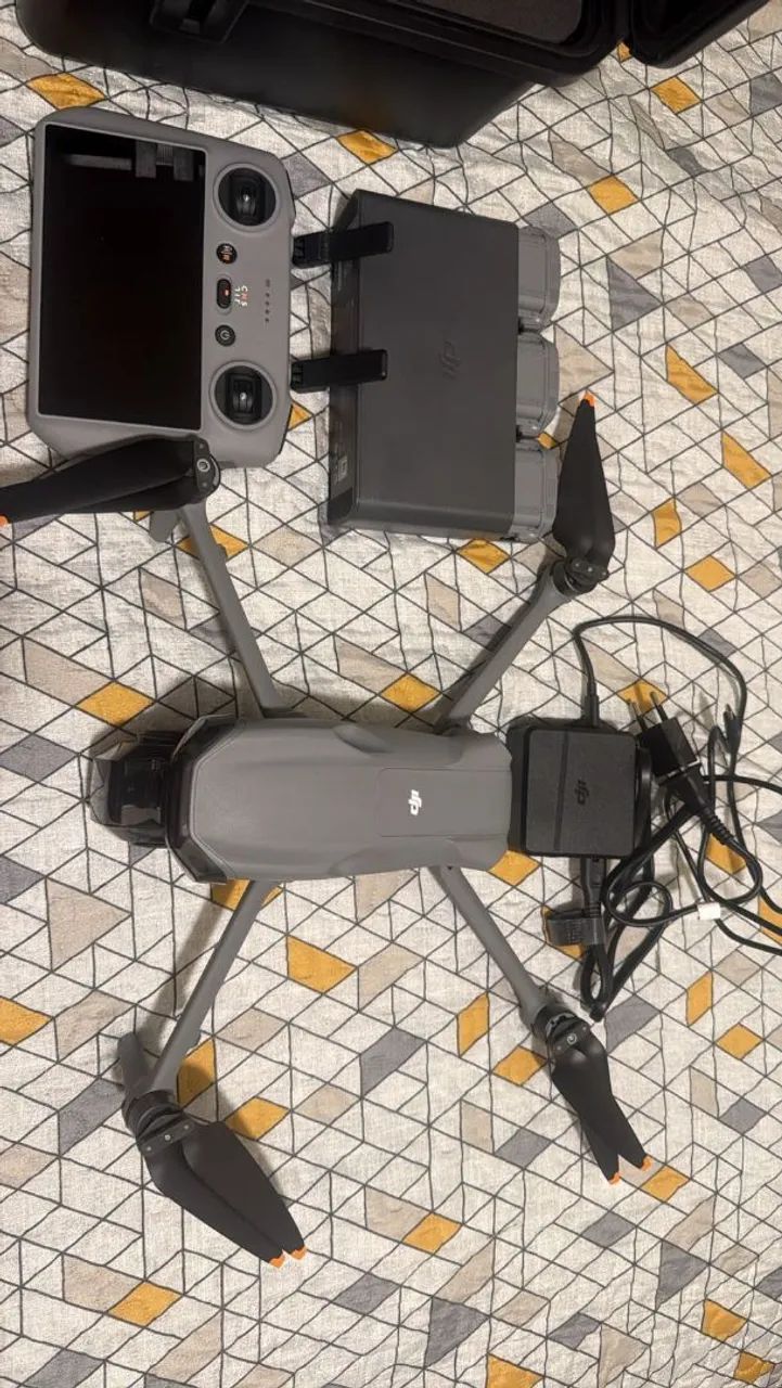 Drone Dji Air 3s combo Rc2 cinza - Foto 5