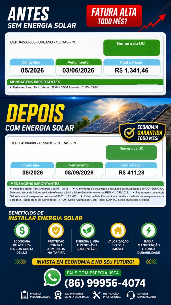 PROMOÇÃO DE ENERGIA SOLAR EM TERESINA E REGIÃO