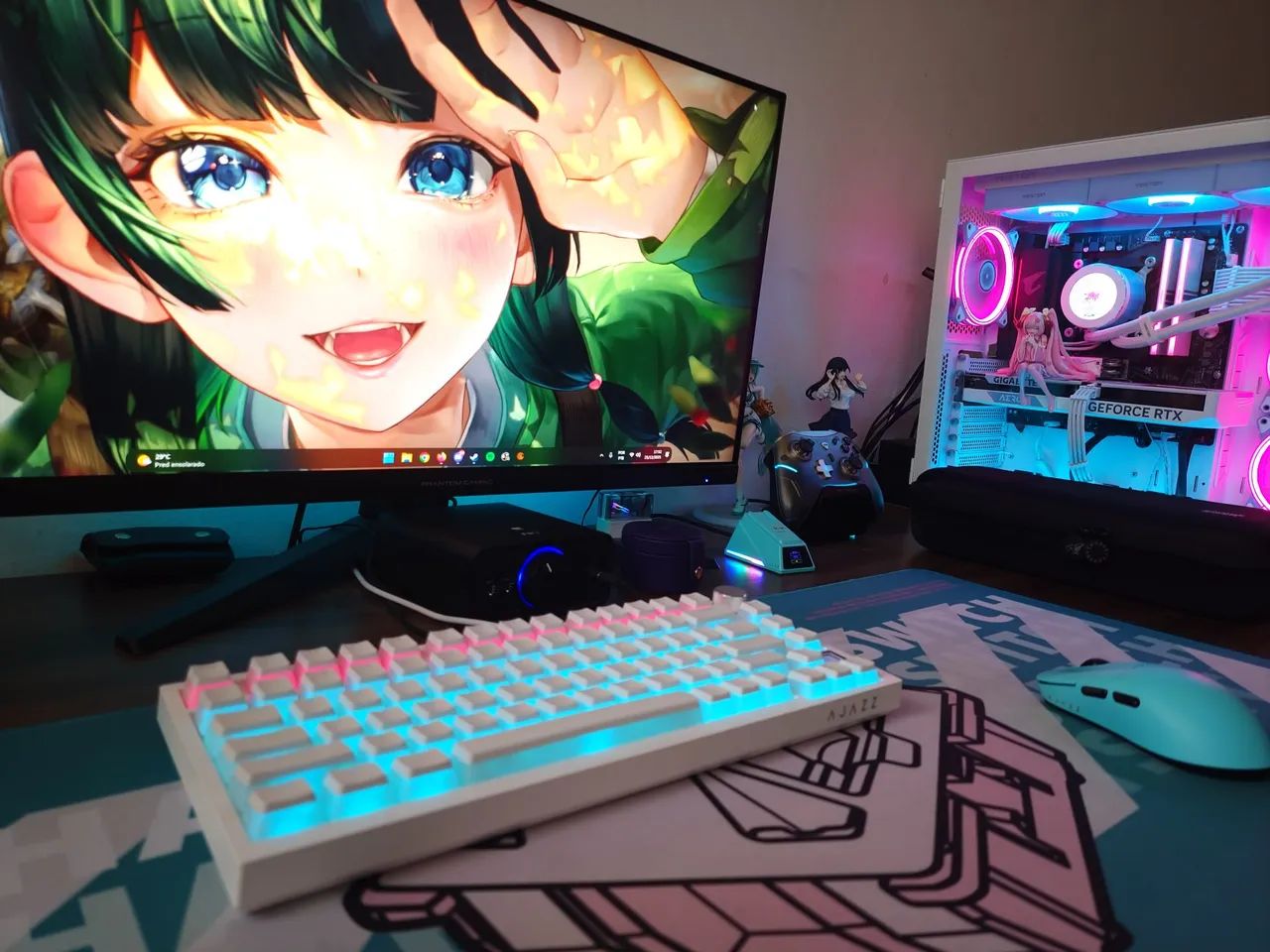 Monitor ASRock Phantom Gaming 27 polegadas IPS 165hz PG27FF1A - Foto 5