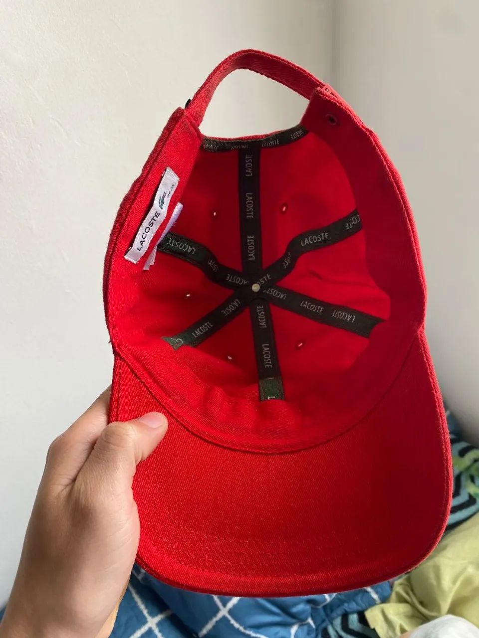 BONÉ GABARDINE LACOSTE - Foto 3
