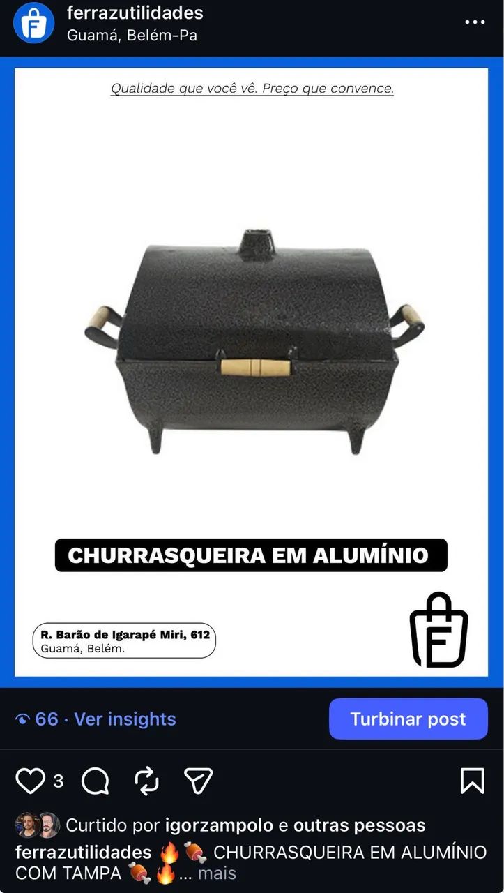 Churrasqueira a bafo