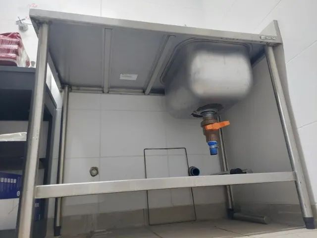 bancada de aço inox com cuba  - Foto 5