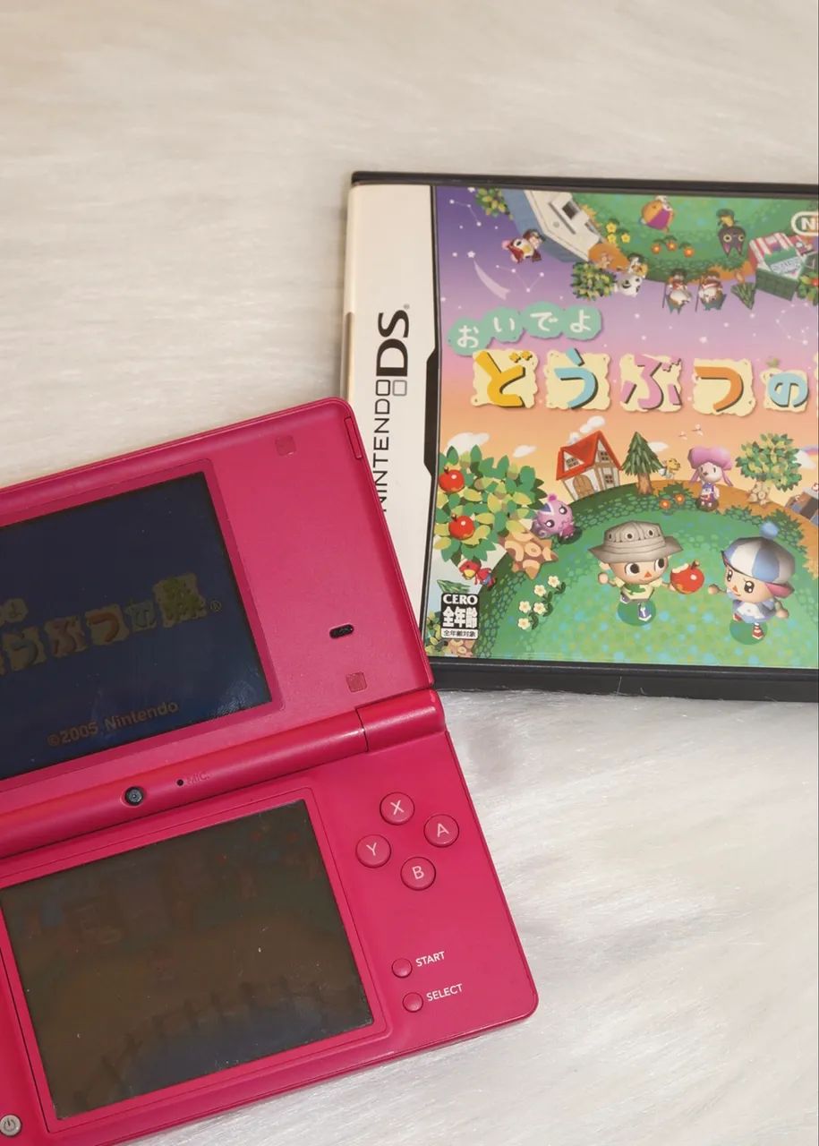 jogo nintendo ds animal crossing wild world - mídia japonesa