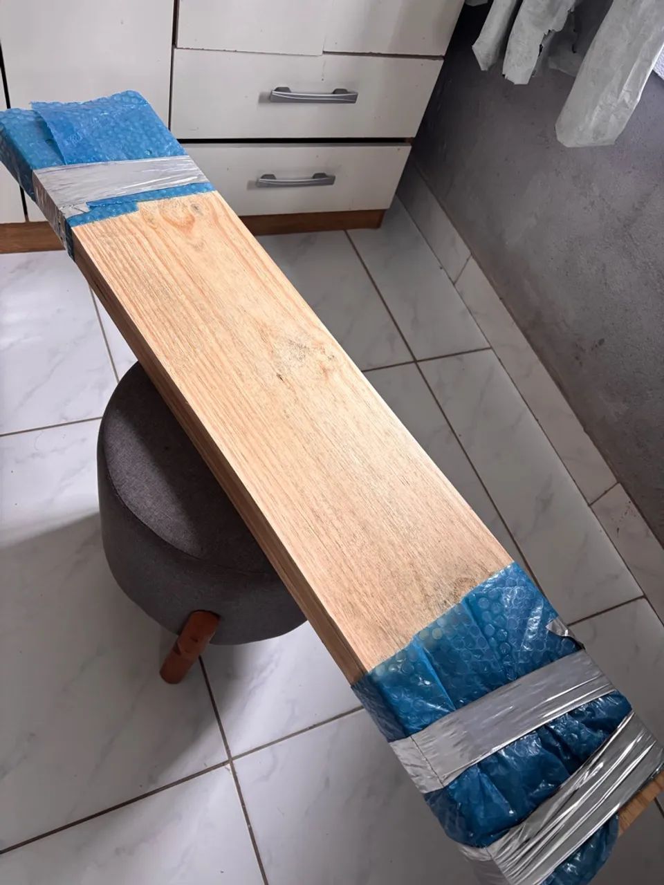 2 prateleiras 100 x50 de pinus 