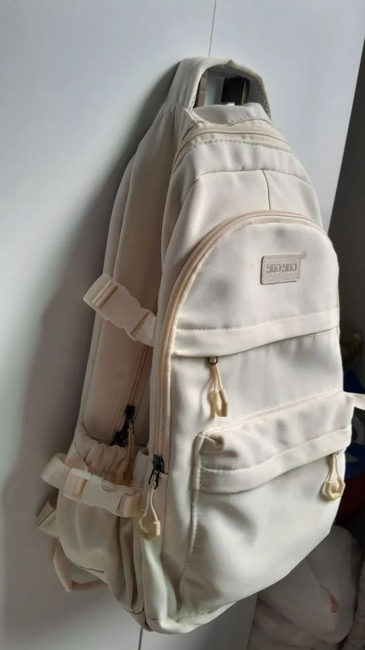 Mochila branca grande  - Foto 2