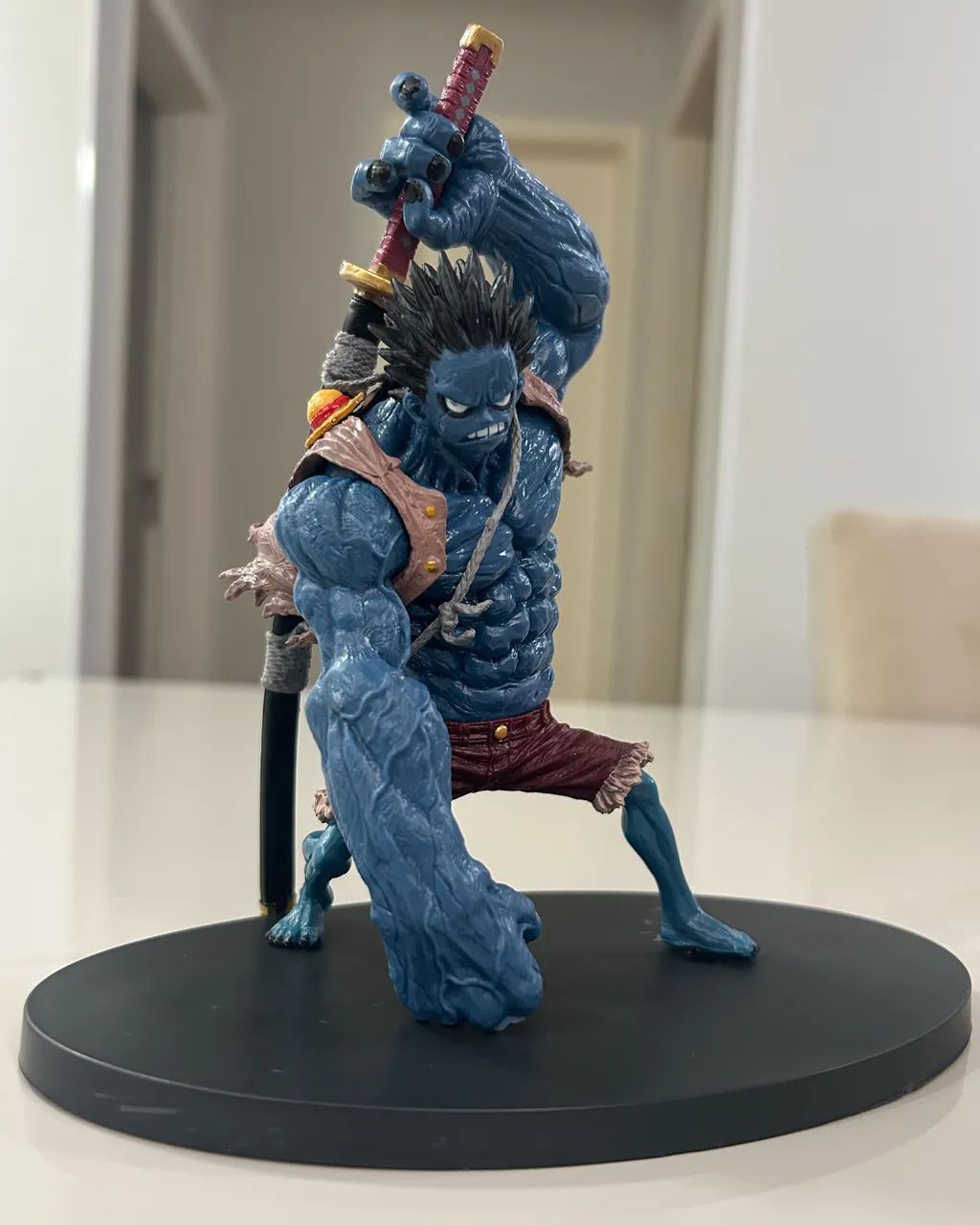 Action Figure Luffy One Piece 18 cm boneco  - Foto 2