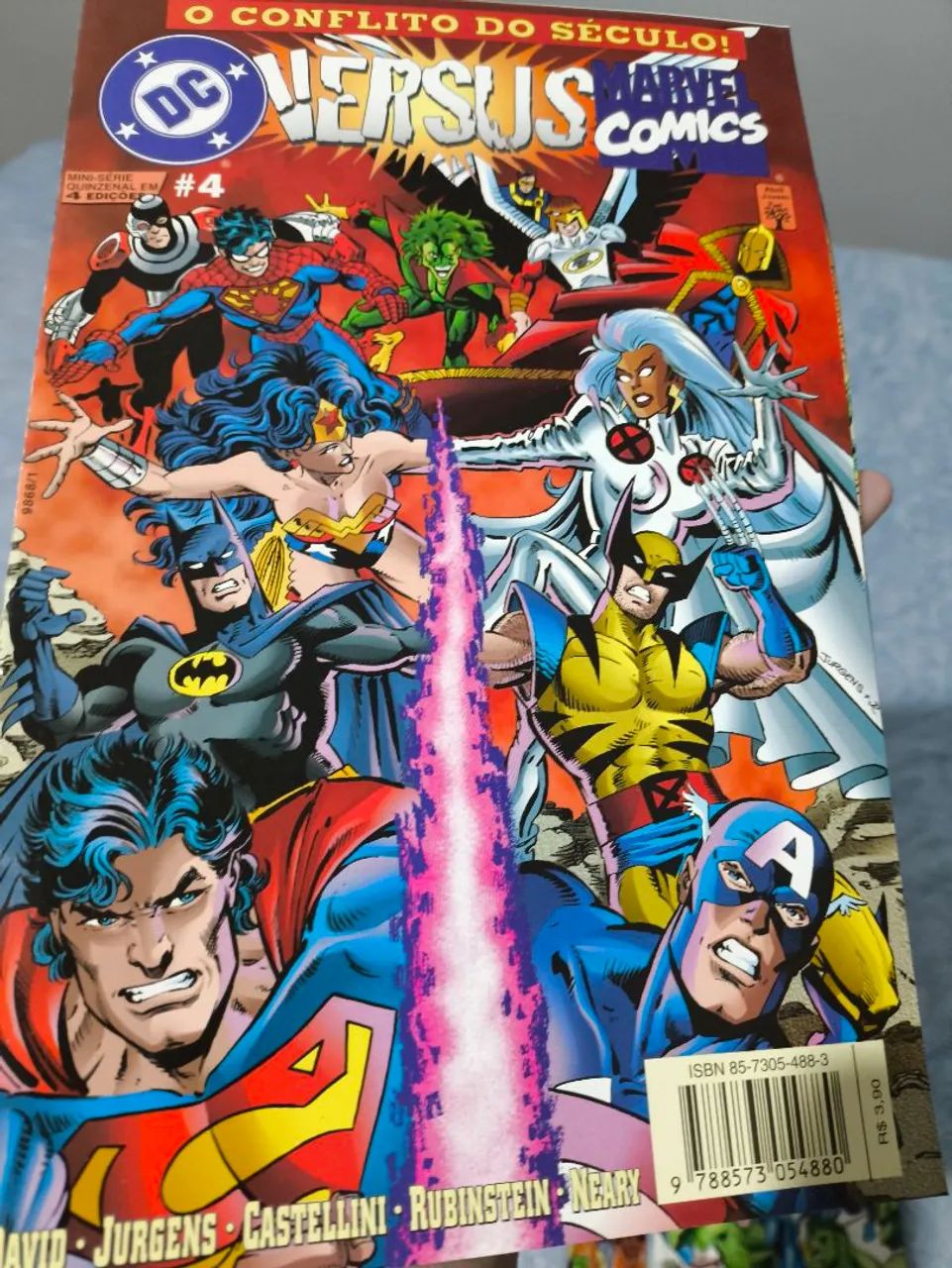 Coleção Completa de Marvel vs DC Abril (12 hqs originais) - Livros