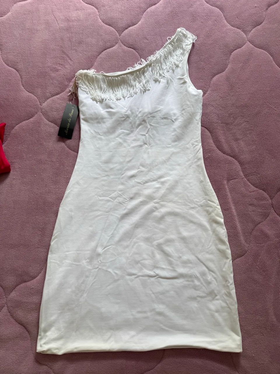 Vestido branco tamanho P - Foto 2