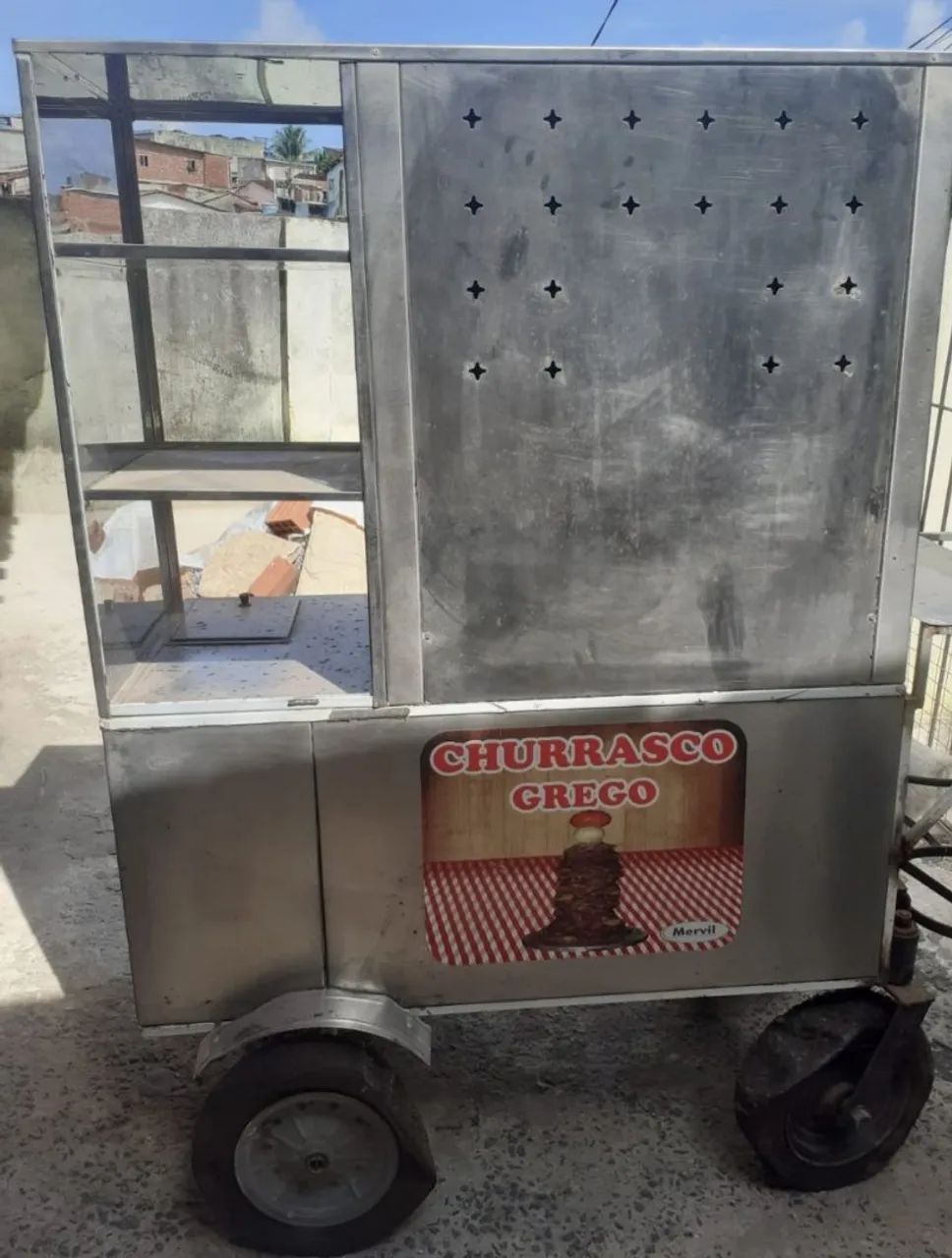 Vende-se carrinho de Churrasco Grego