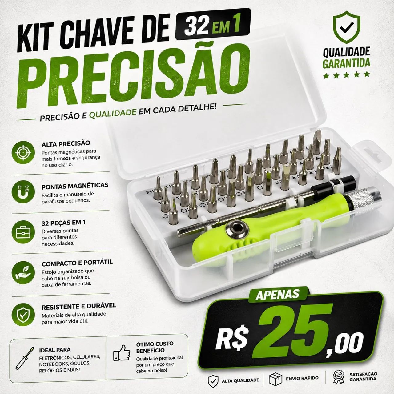 Chave de Precisão (PC e Notebook)