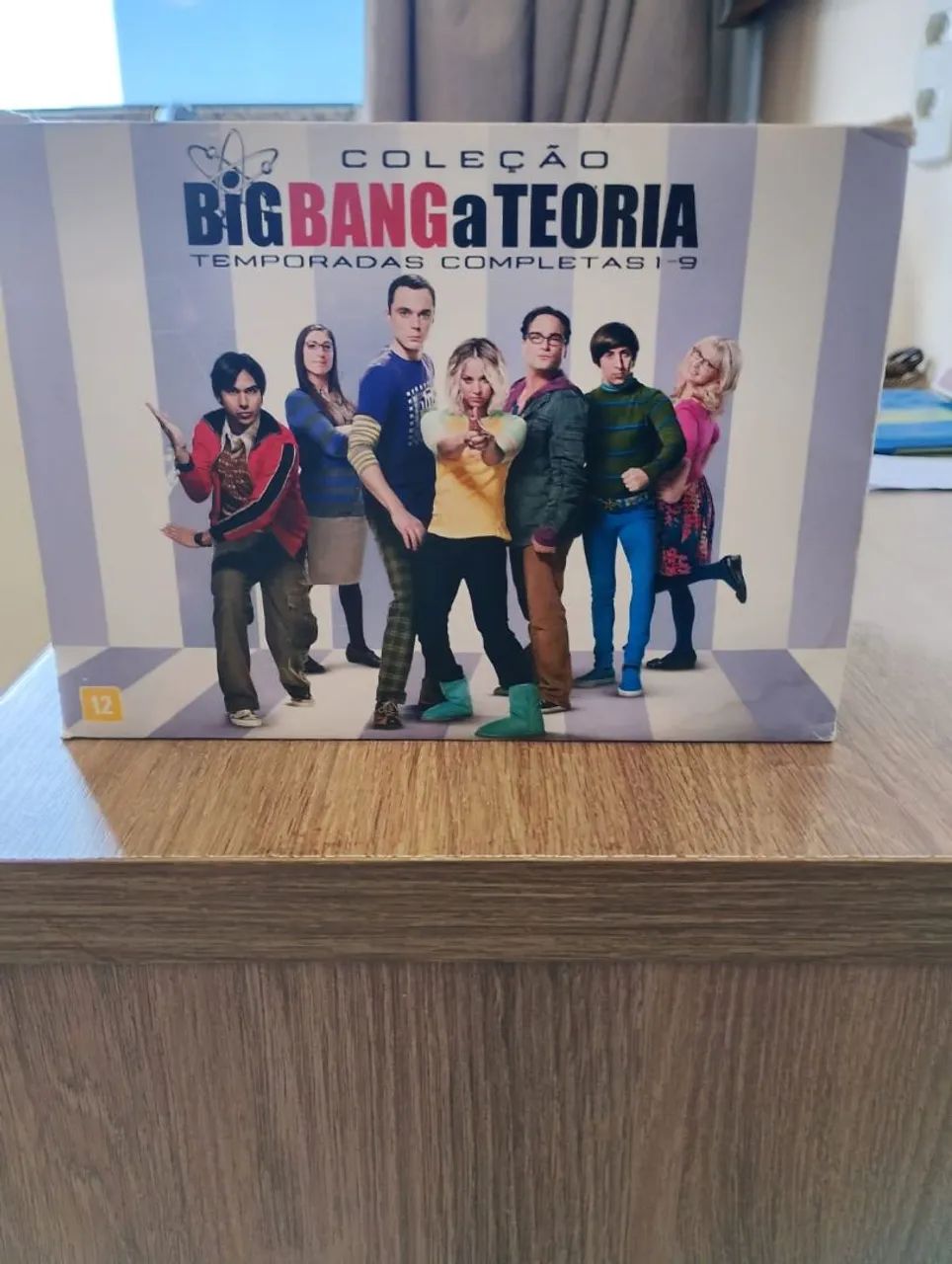 Box DVD The Big Bang Theory - Coleção Completa Temporadas 1 a 9