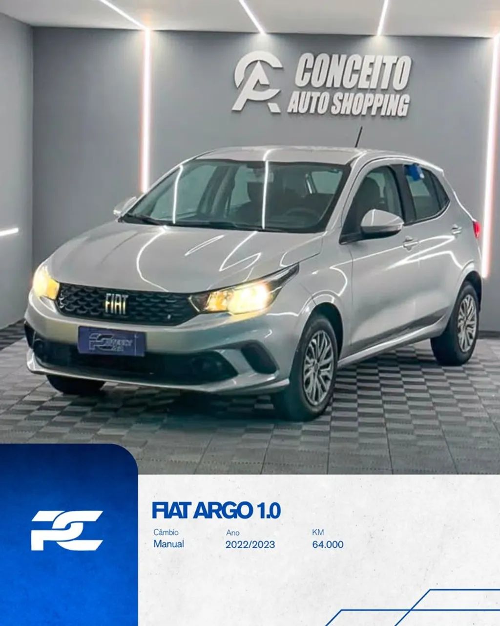 Fiat Argo 1.0 6V Flex. 2023