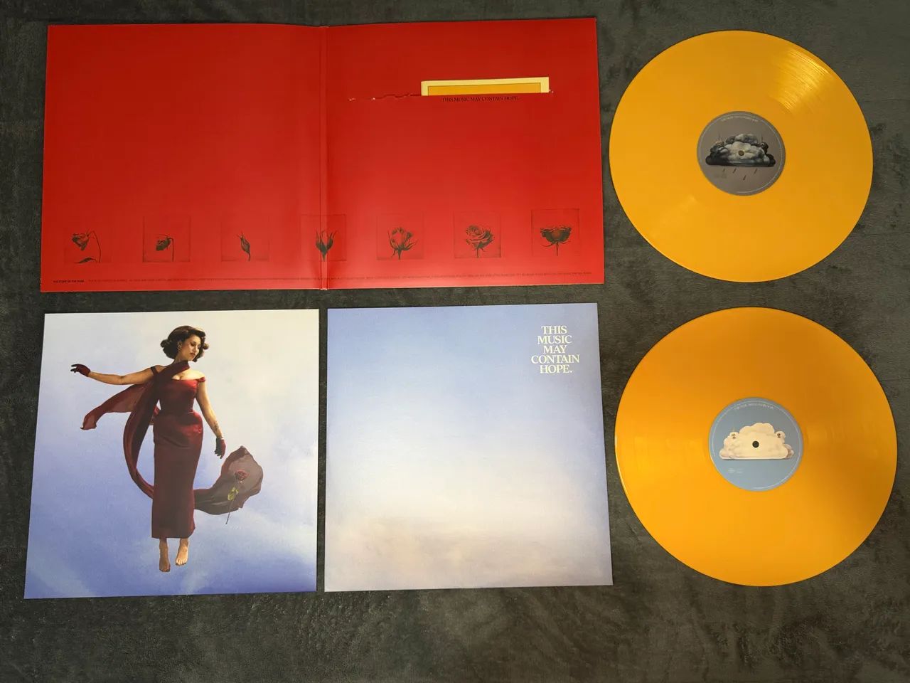 VINIL RAYE - THIS MUSIC MAY CONTAIN HOPE (YELLOW)  - Foto 3