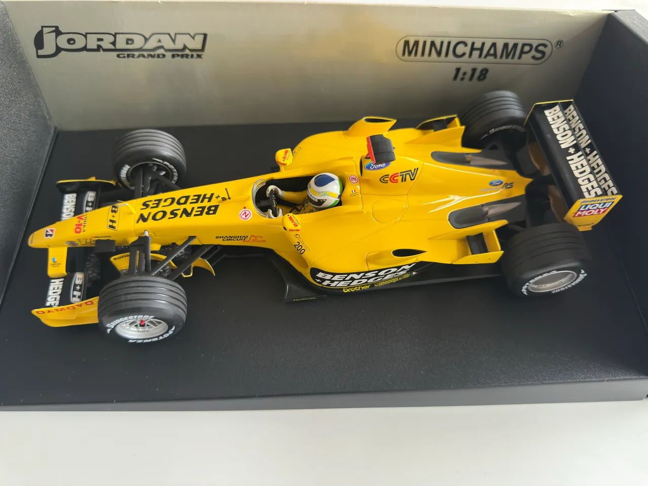Minichamps F1 Jordan EJ13 Giancarlo Fisichella 1/18 - Brinquedos e