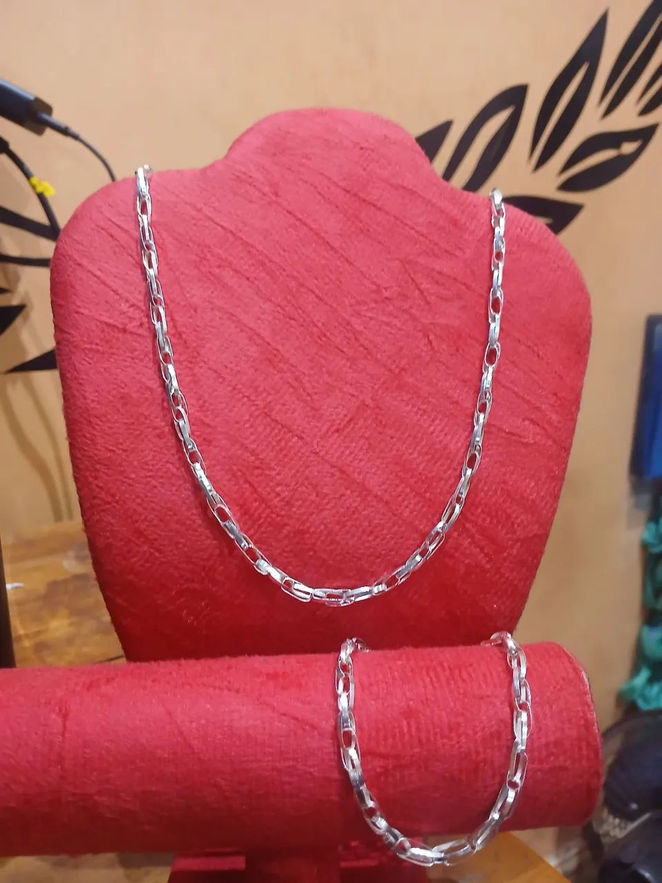 Kit cordão e pulseira ( Prata 925)