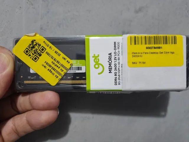 MEMORIA RAM DD4 8GB 2400MHZ