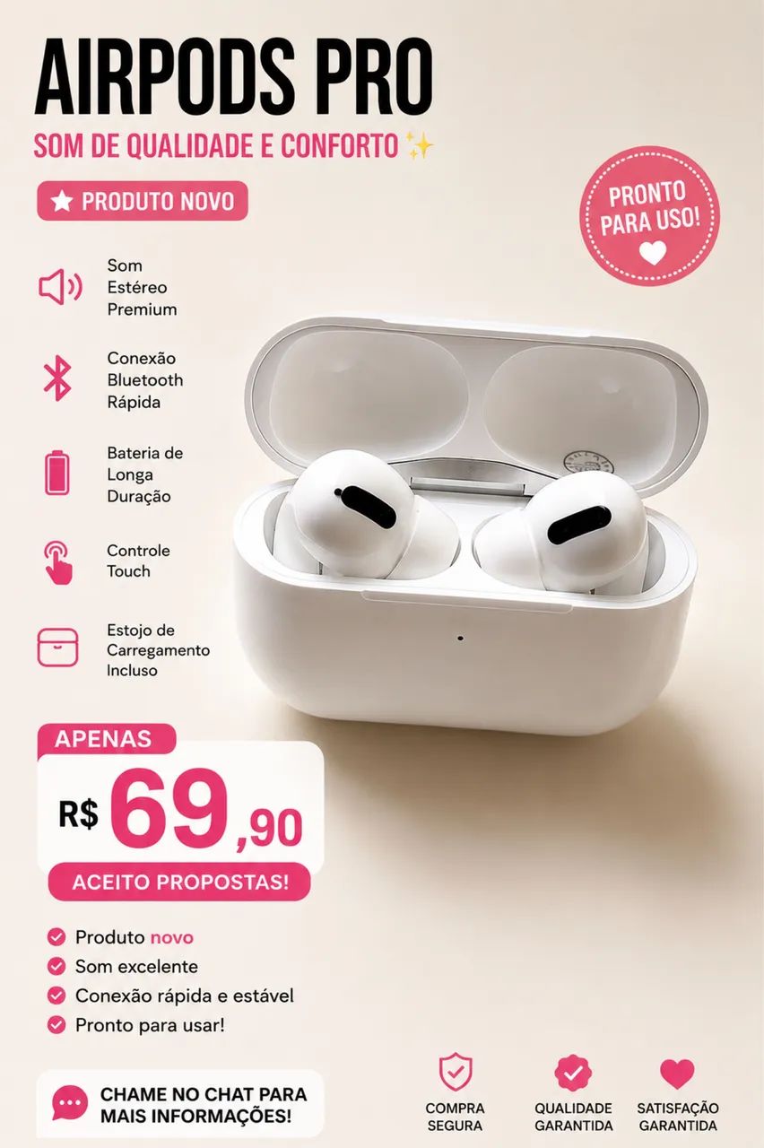 Fone de ouvido 