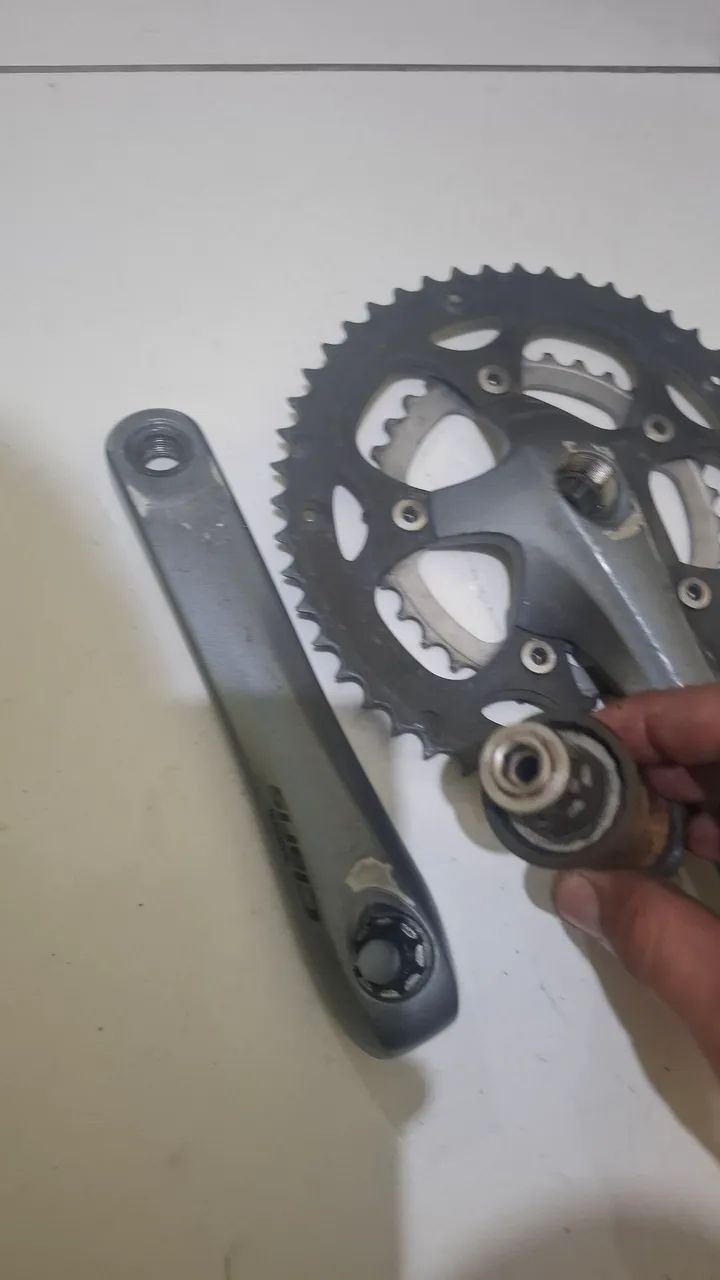 Speed shimano pedivela 