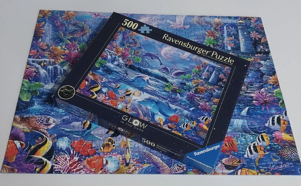 Quebra Cabeça Ravensburger 500 Peças  - Foto 4