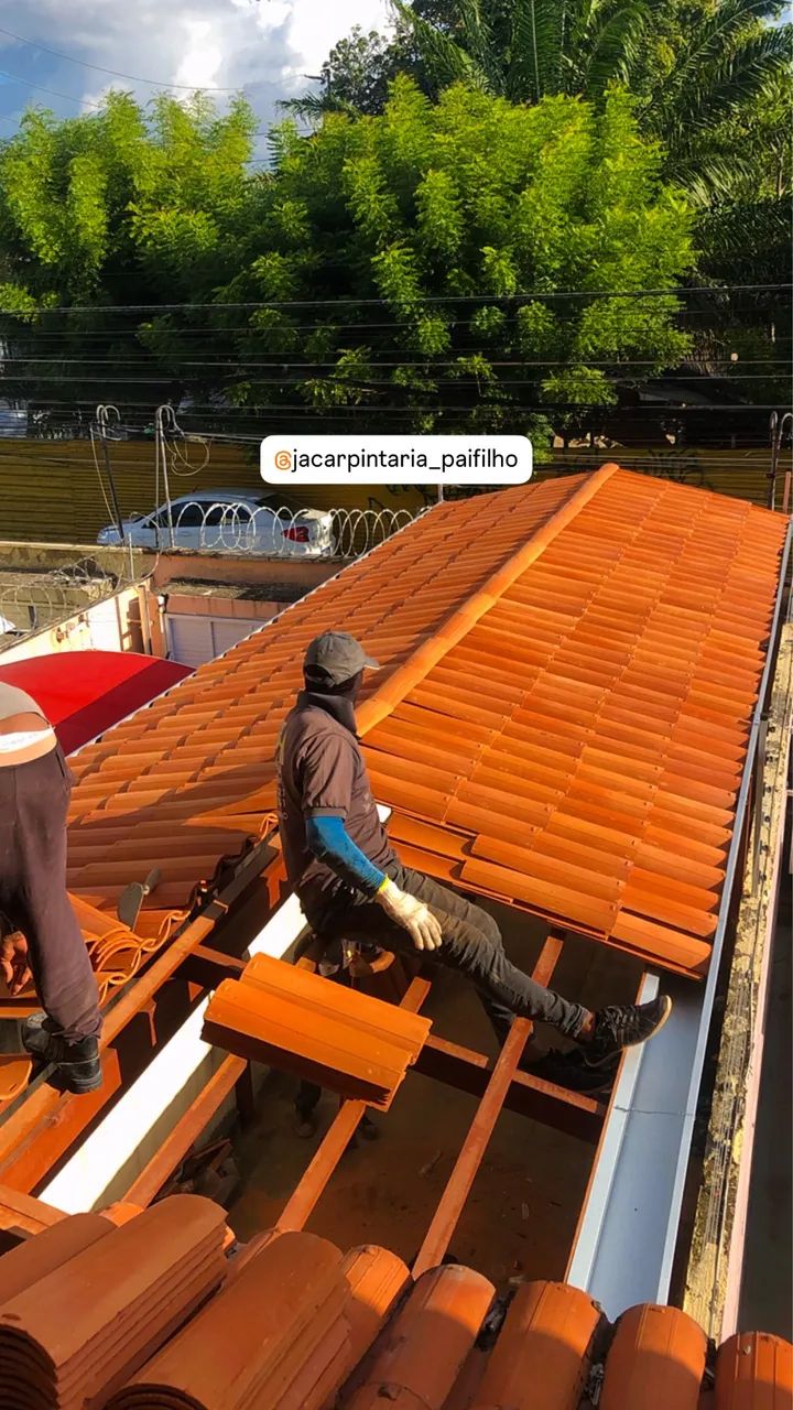 Carpintaria pai e filho reforma de telhado  - Foto 3