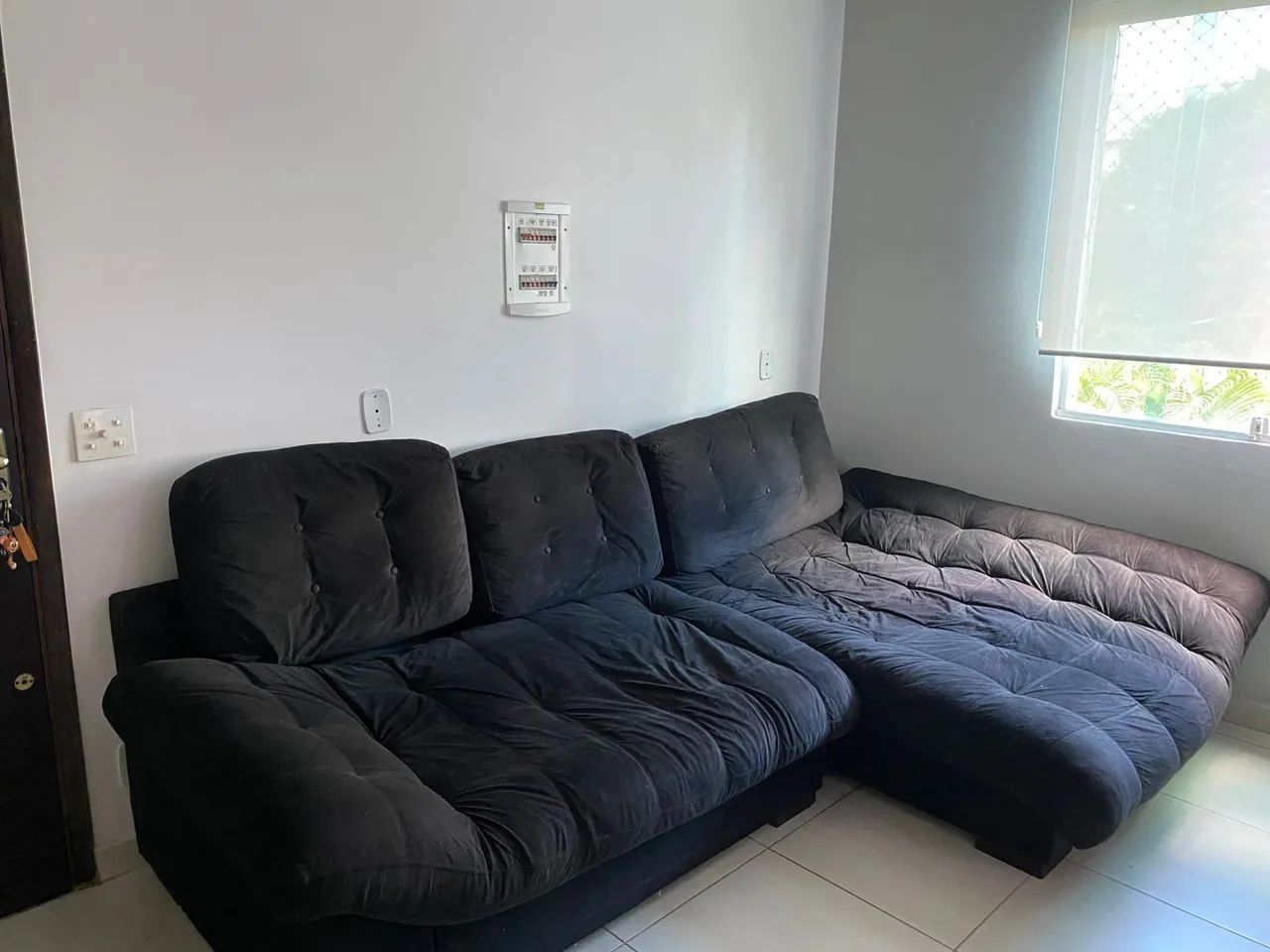 Sofa 3 metros usado - Foto 5