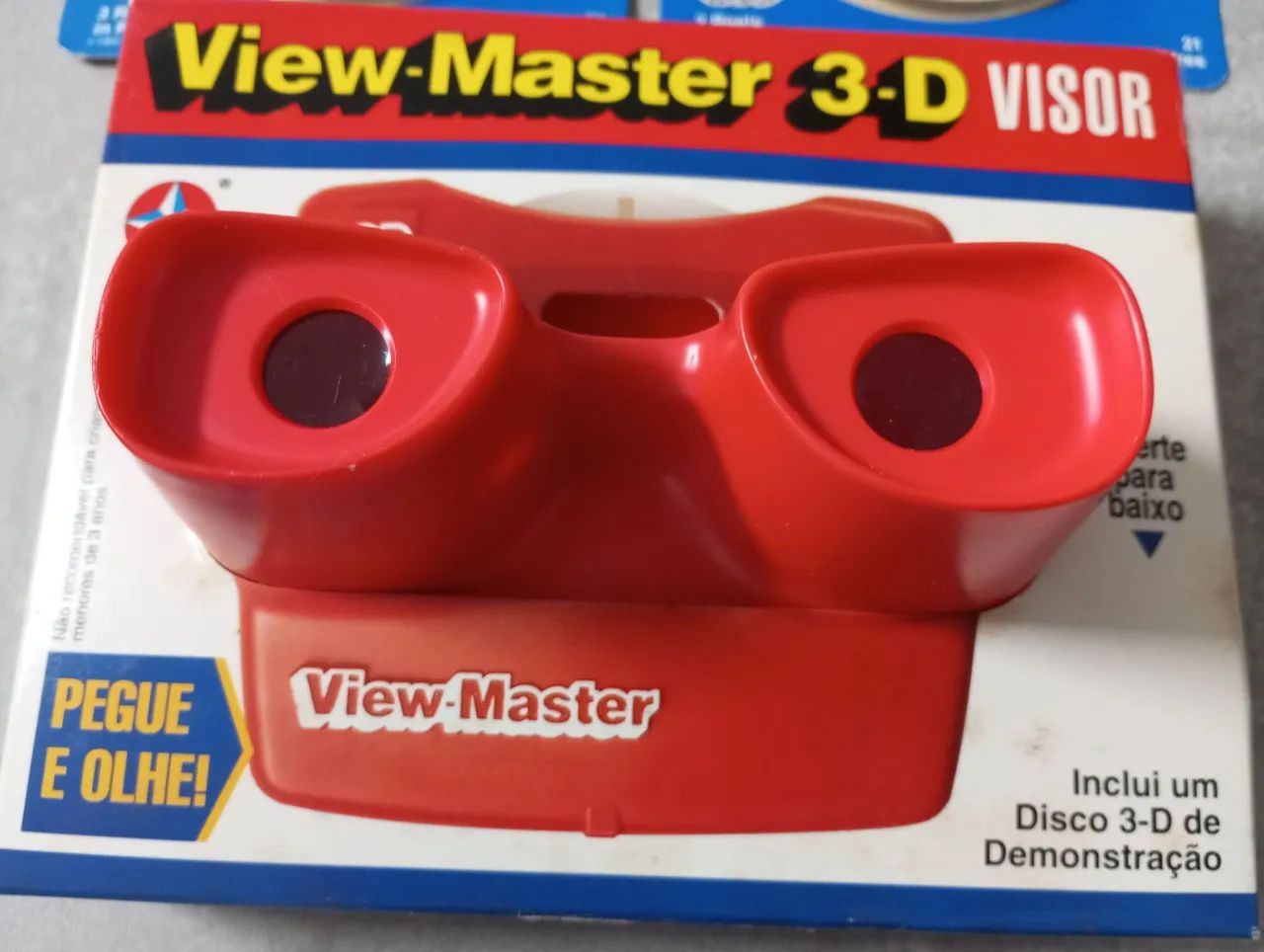 Visor e Par de filmes View Master 3D - Estrela - Foto 2