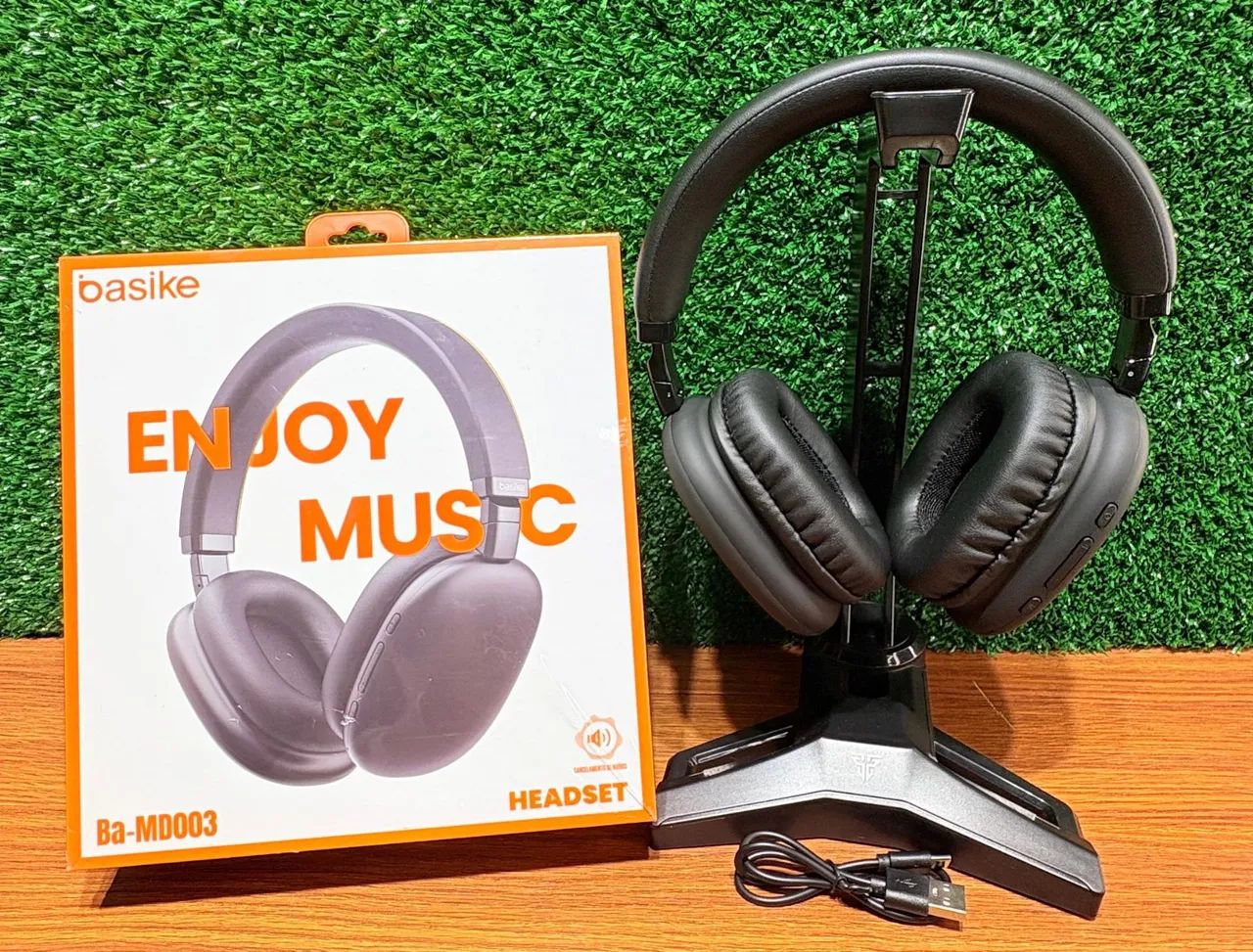 Headset BASIK BA-FON003 ANC bluetooth  - Foto 5