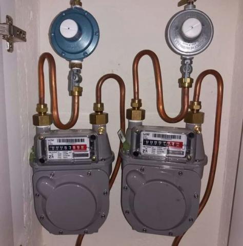 Instalação aquecedor coifa cooktop forno rede gas e medidor central de gas - Foto 2