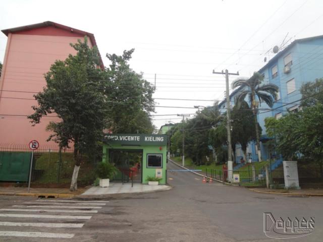 Apartamento à venda com 1 dormitórios em Canudos, Novo hamburgo cod:17161