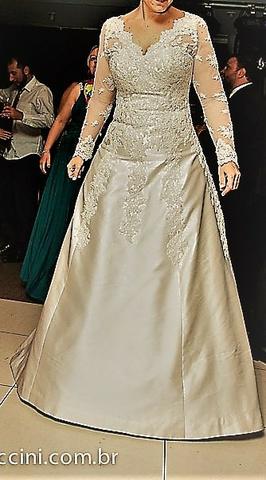 Vestido de noiva LINDÃO + sapato