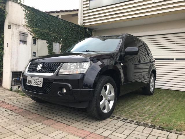 Suzuki Grand Vitara 4x4 Top De Linha Com Baixa Km Pneus Novos Todas Revisão Na Agencia - Foto 4
