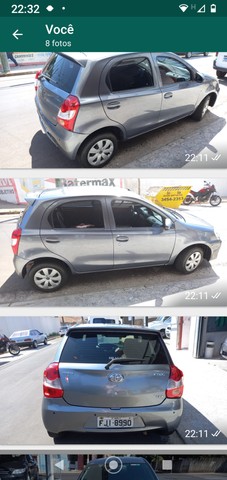 TOYOTA ETIOS HACTH X 1.3 2015
