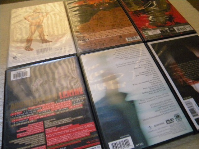 Dvd Lote 6 Festa Ploc 80's/Pitty Des Concerto/Sting All This Time