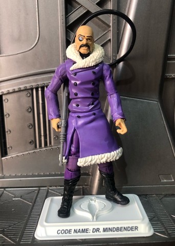 GI JOE EXCLUSIVE CONVENTION 2015 / DR. MINDBENDER (v7) MASTER OF MIND CONTROL 