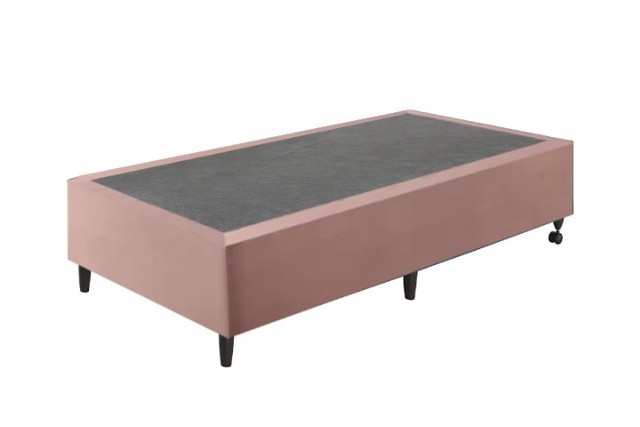Base Box Solteiro Rosa ? Anjos 12x Sem Juros 