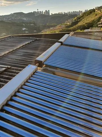 AQUECEDOR SOLAR MODULAR A VÁCUO 300L + 20 TUBOS  - Foto 4