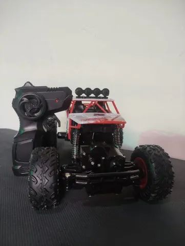 Carrinho Controle Remoto 4x4 Monster Truck Rock Crawler