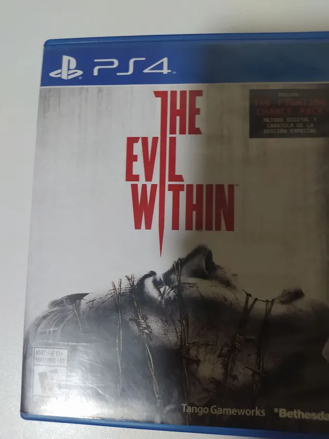 USADO: Jogo The Evil Within- PS4 - Mídia Física - Excelente em