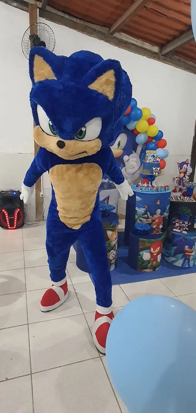 Sonic - Personagem Vivo RJ