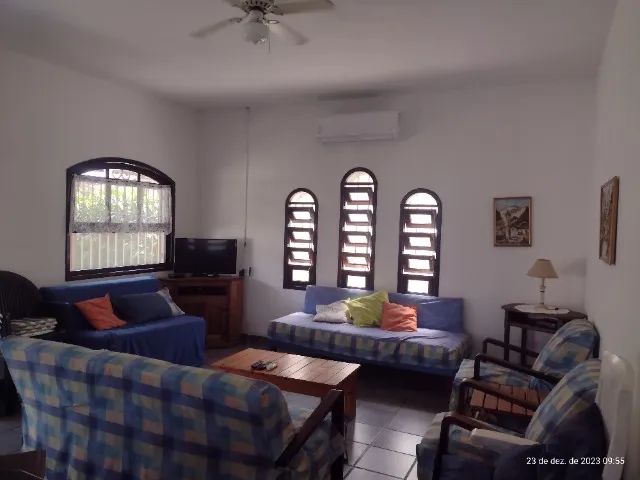 Ano novo INDISPONÍVEL. Casa aconchegante, 3 quartos a 600m da praia de Indaiá, Bertioga. - Foto 5