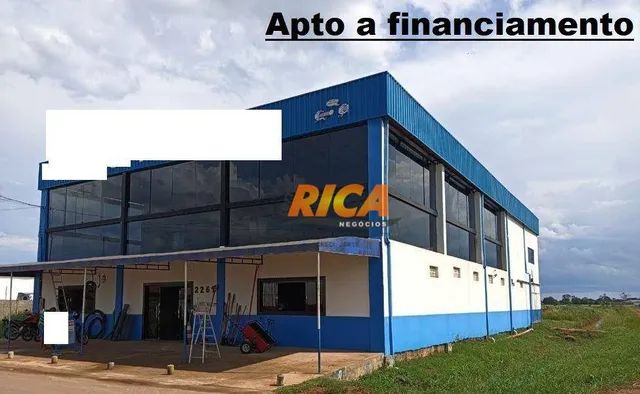 Excelente galpão à venda, com 1.200 m² no bairro  São Sebastião - Humaita/AM