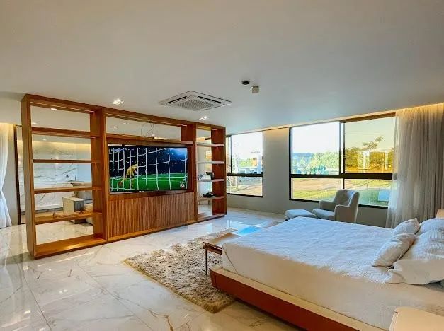 Casa de esquina mobiliada frente praça no Alphaville Ceará - Foto 13