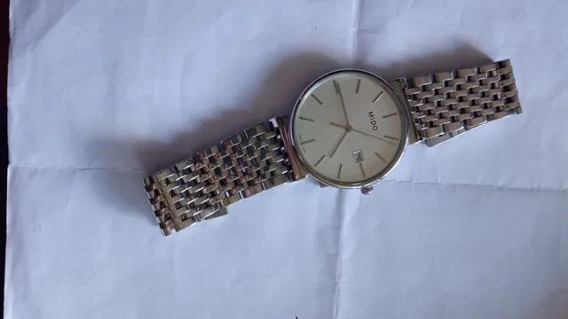 Relógio marca mido ocean star todo em aço quartsz  - Foto 3