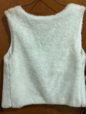 Sobretudo Feminino Branco  - Foto 3